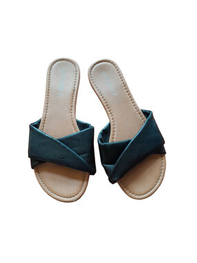FITORY Women's Flat Sandals Fashion Slides